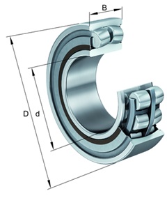 RODAMIENTOS FAG WS22210-E1-XL-2RSR